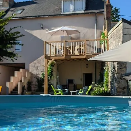 Logis Des Fees, Spa, Piscine Et Jardin 펜션